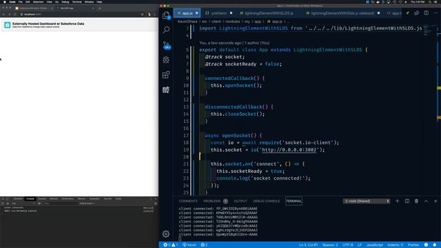 CodeLive with Kevin O'Hara: Building an External Salesforce Dashboard смотреть онлайн