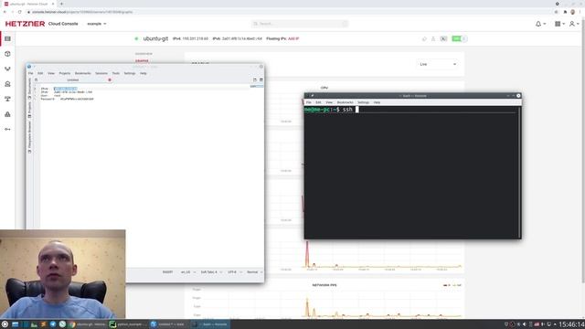 Как создать ubuntu server? VPS в датацентре hetzner. смотреть онлайн