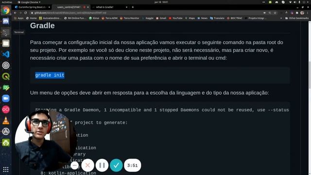 Interface para Programação de Aplicações Spring Boot - Vídeo 05 Gradle смотреть онлайн
