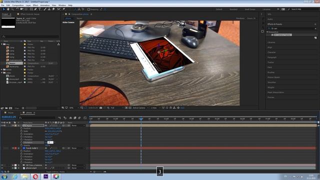 3D-Трекинг (3D Camera Tracker) в After Effects смотреть онлайн
