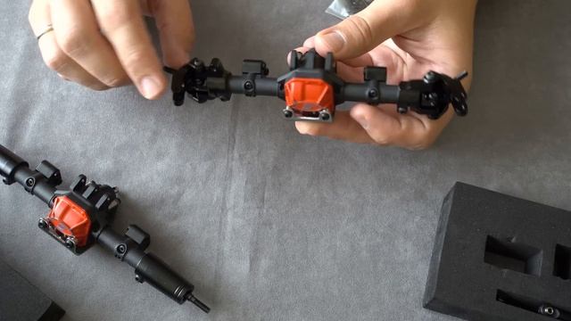 Обзор ТЮНИНГ ТРОФИ МОДЕЛИ Axial Scx10-2 AR44 Axles By BoomRacing