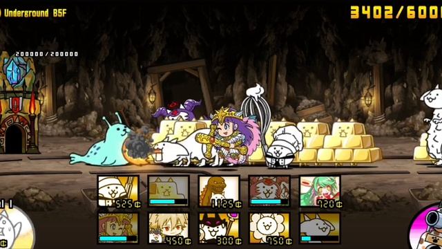 Underground Labyrinth #1 (Battle cats) смотреть онлайн