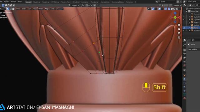 Columns Ornaments Modeling Tutorials