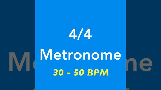 32 BPM Metronome | 4/4 смотреть онлайн