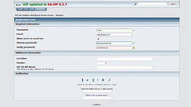 Forum Tutorials - Register смотреть онлайн