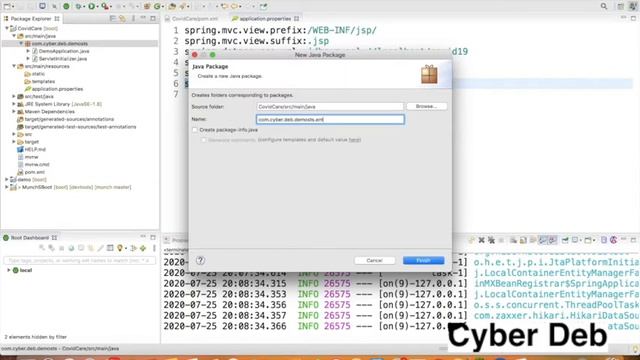 Spring boot web service using Spring data JPA смотреть онлайн