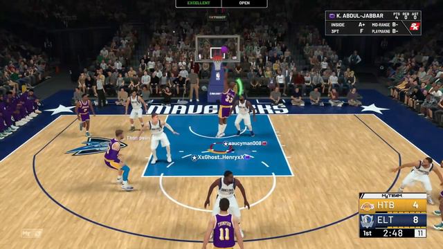 AMETHYST KAREEM ABDUL-JABBAR GAMEPLAY! THE SKY HOOK IS UNSTOPPABLE! NBA 2k19 MyTEAM смотреть онлайн