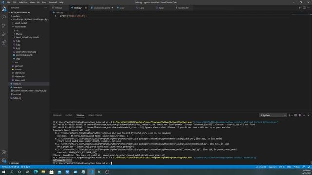 PYTHON TENSORFLOW PART 1 смотреть онлайн
