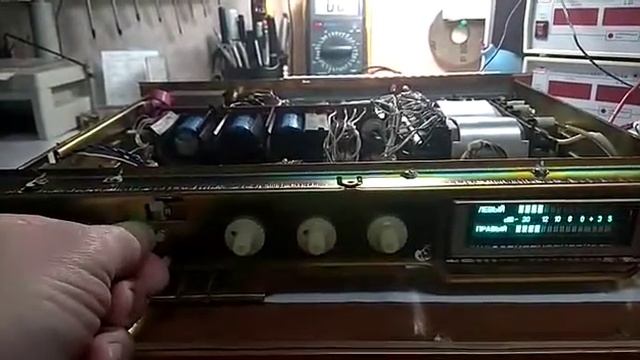 Радиотехника У-101. Не работает индикатор. смотреть онлайн