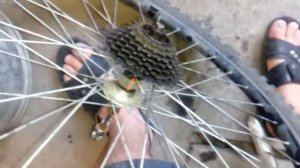 Замена заднего диска на велике! Снятие звездочки (кассеты)