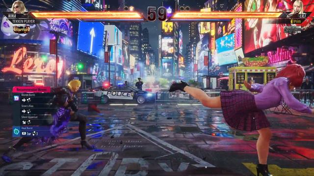 TEKKEN 8 DEMO Nina vs Prim (Lili) Ghost смотреть онлайн