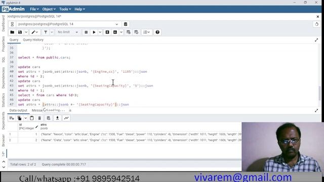 #PostgreSQL #JSONB tutorial part -2 смотреть онлайн