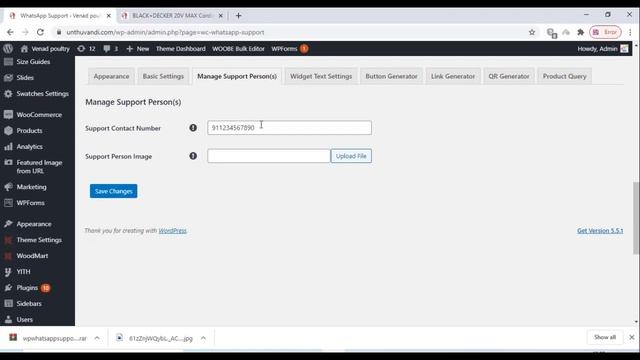 How to add Whatsapp chat support for Wordpress Website in 2021 смотреть онлайн