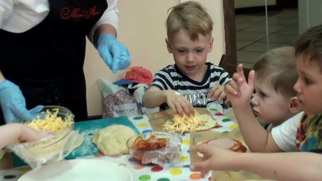 Мастер-класс детям по приготовлению пиццы смотреть онлайн