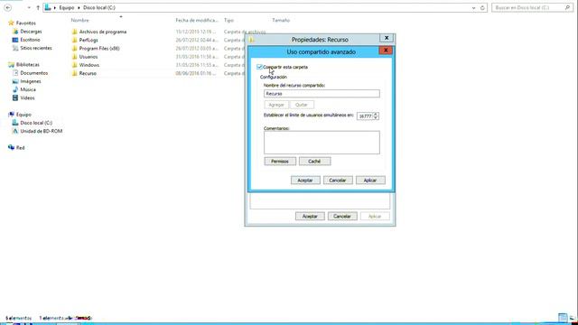 53 Windows Server 2012 Teoria Permisos NFS de Compartir y Seguridad смотреть онлайн