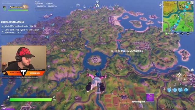 Leveling up FAST in Solo vs Squad! (Fortnite Battle Royale) смотреть онлайн