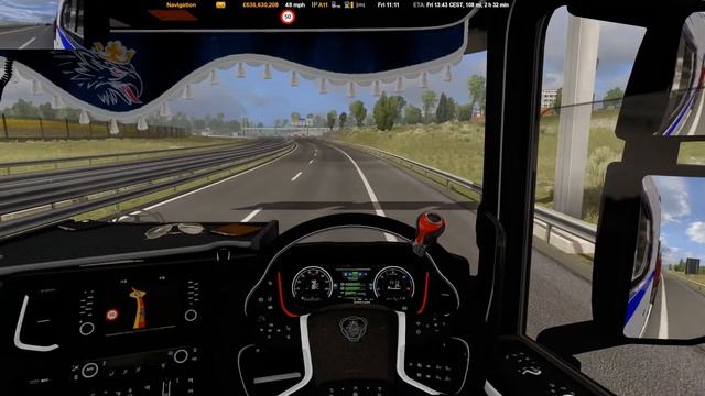 ETS2 World of Trucks Event Genoa Bridge Rammed off the Road смотреть онлайн