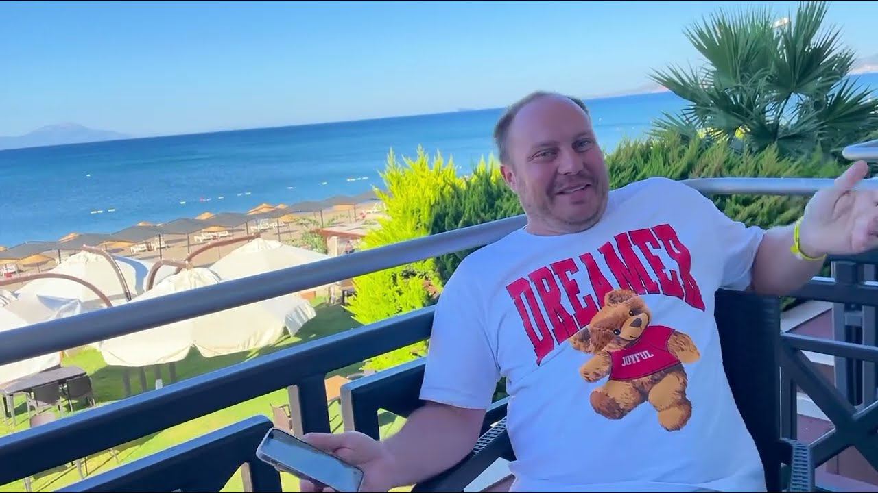 Европейцы в Турции, как они отдыхают? На автомобиле по Турции. Эгейское море, Греция. смотреть онлайн