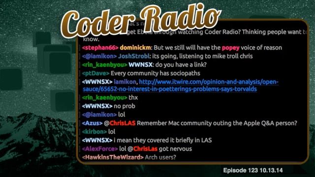 Coder Inquisition | Coder Radio 123 смотреть онлайн