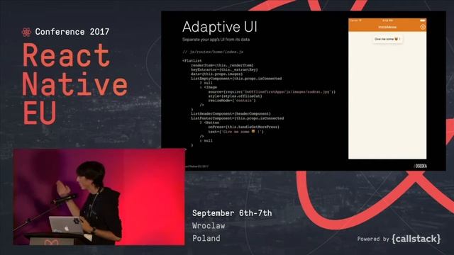 Adrien Thiery Offline first applications in React Native done well смотреть онлайн