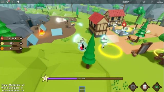 СИМУЛЯТОР МАГИЧЕСКОГО МЕЧА в РОБЛОКС - Spellblade Simulator Roblox смотреть онлайн