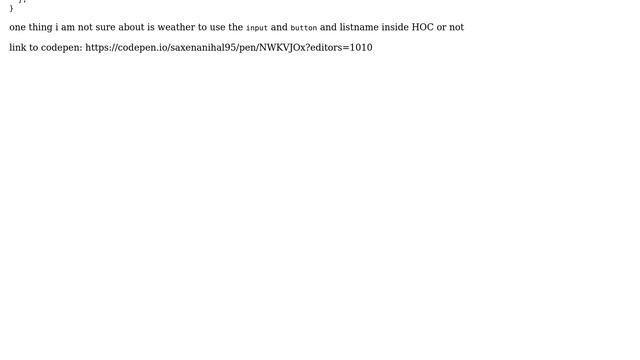 Using common code inside a Higher Order Component смотреть онлайн