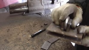 Примитивный но рабочий станок для усиления(прокатки)прфильной трубы.ХОЛОДНАЯ КОВКА!