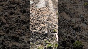 Самодельная лебёдка для вспашки земли.