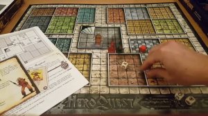 Let's play Hero Quest: Rules and review by Hit and Sunk Games