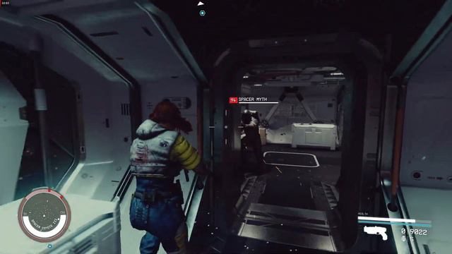 Starfield Gameplay, Boarding a Spacer Coyote III. Took Out the Crew, Ship Was Confiscated for Profi смотреть онлайн