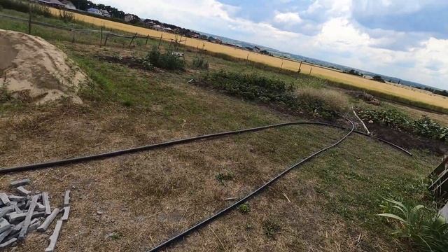 Подключение воды на участок ?: копаем траншею барой и укладываем трубы | Стройка своими руками | ? смотреть онлайн