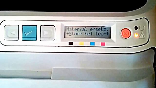 HP Color Laserjet 2600n Reset Toner смотреть онлайн