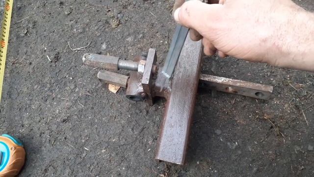 Самодельная сцепка на конский плуг для мотоблока Агро, МТЗ, Мотор Сич с размерами. смотреть онлайн