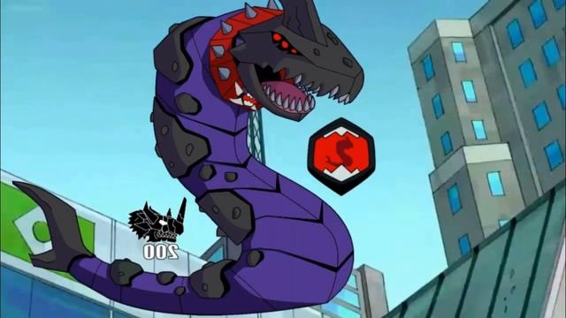 Calvin 10 Ultimate Alien: Ultimate Root shark Transformation смотреть онлайн