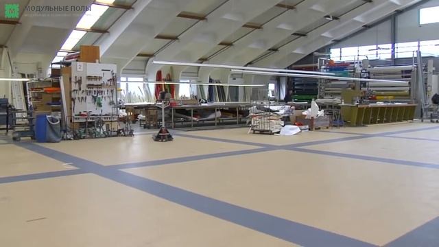 Модульное покрытие для цеха. Модульные полы iNDUSTRIAL. смотреть онлайн