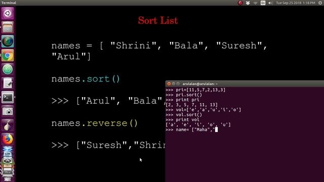015 Python List | Array in English смотреть онлайн