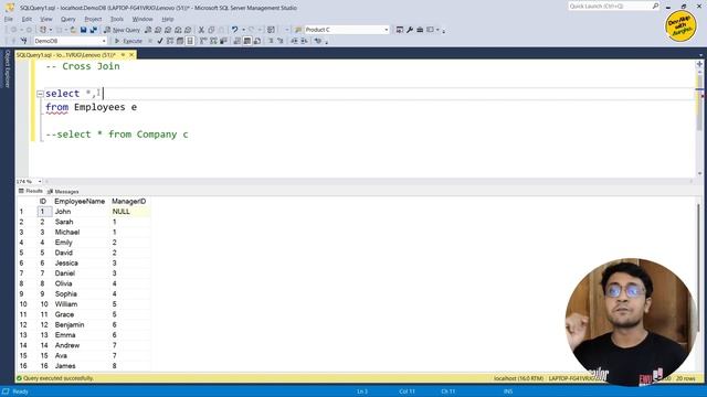SQL Cross Join | SQL Joins (Part-3) | SQL Server For Beginners - #33 смотреть онлайн