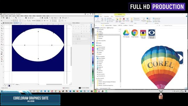Aula Demo CorelDRAW смотреть онлайн