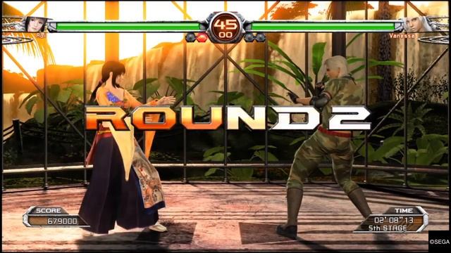 Virtua Fighter 5 : Final Shodown - Aoi Umenokouji - Arcade Mode смотреть онлайн