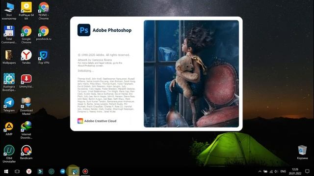 ADOBE PHOTOSHOP DASTURINI 15 SEKUNDA TILINI O'ZGARTIRISH смотреть онлайн