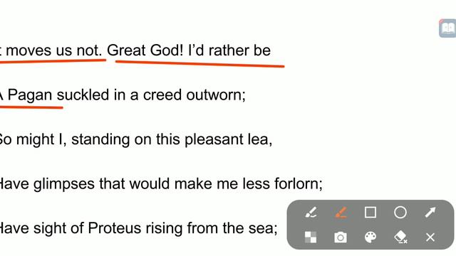 The World Is Too Much With Us Line By Line Explanation । A Sonnet By William Wordsworth । With Mcqs смотреть онлайн