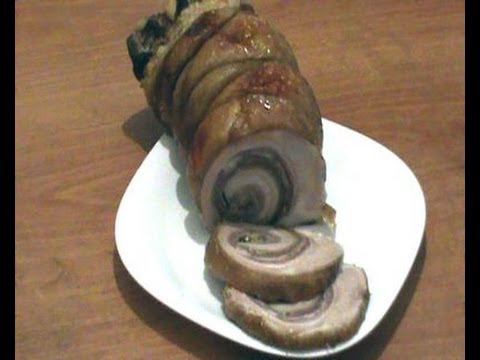 Рулет из свинины - лучшее мясное блюдо на праздничный стол. смотреть онлайн