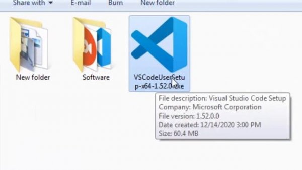 How to Download and Install a Microsoft Visual Studio Code on windows 7