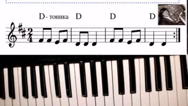 учимся играть на пианино #Корова смотреть онлайн
