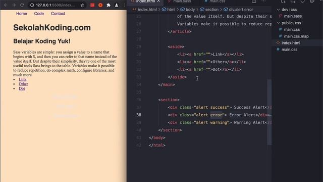 Belajar SASS, CSS dengan kekuatan super смотреть онлайн