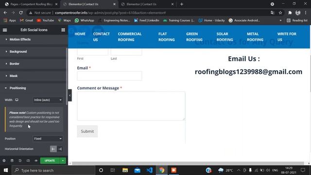 How to Add Floating Social Media Buttons in Wordpress Elementor | without Plugins | in hindi 2021 смотреть онлайн