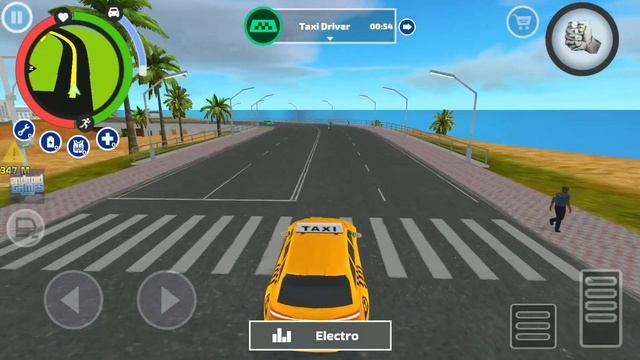 City Gangster Simulator 2 - Police Car and Bicycle Driving #4 - Android Gameplay смотреть онлайн