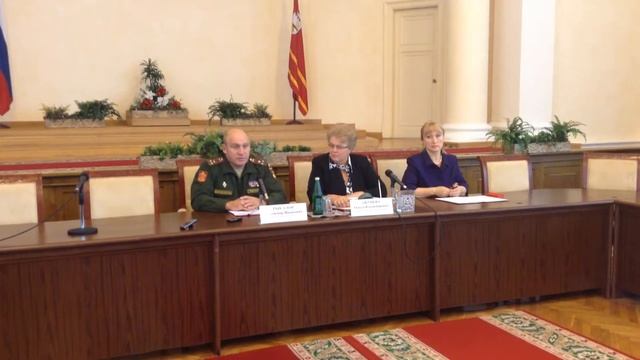 Главный военный комиссар Смоленской области Владимир Рыкалов смотреть онлайн