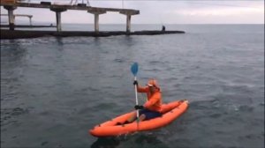 Надувной Сверхлегкий каяк Щукарь 310 для пеше водной рыбалки