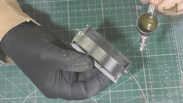 Полуторка ГАЗ-АА 1:35 Звезда 3602. Для начинающих. Сборка кабины, покраска салона. Часть #3 смотреть онлайн